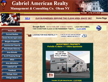 Tablet Screenshot of gabrielamericanrealty.com
